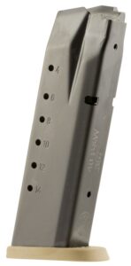 Smith & Wesson & Wesson 3007346 M&P 15-Round 40S&W Blued/Brown Floor Plate Steel