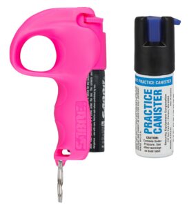 Sabre Easy Aim Pepper Spray with Practice Spray Pink PB-PKOC-STU-04