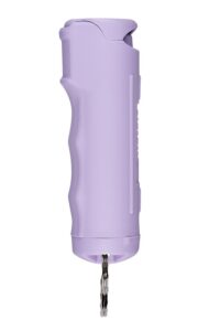 Sabre F15PRUSG02 Flip Top Pepper Gel OC Pepper Effective Distance 10 Ft .53 Oz Purple Includes Key Ring