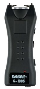 Sabre S1005BK Mini Stun Gun Black Includes Flashlight/Holster/Wrist Strap