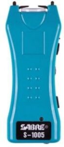 Sabre Dual Capacitor Stun Gun with LED Flashlight