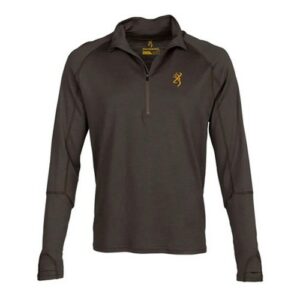 Browning SHT/MERINO/1/4 Zip/Major Brown/XL