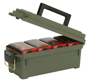 Plano 121202 Shell Box 4Boxes OD Green Plastic