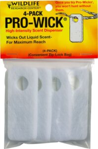 Wildlife Research 370 Pro-Wick Felt 4 per Pkg