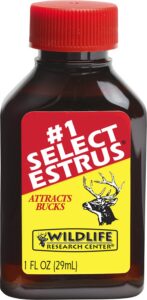 Wildlife Research 401 #1 Select Deer Attractant Doe in Estrus Scent 1oz Bottle