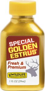 Wildlife Research 405 Special Golden Estrus Deer Attractant Doe in Estrus Scent 1oz Bottle