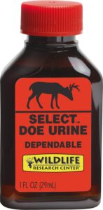 Wildlife Research 410 Select Deer Attractant Doe Urine Scent 1oz Bottle