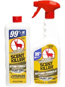 Wildlife Research 579 Scent Killer Autumn Formula Combo Odor Eliminator 24 Oz Trigger Spray