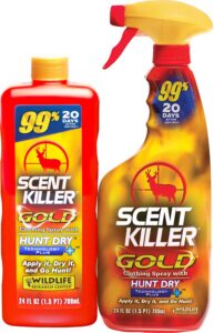 Wildlife Research 1259 Scent Killer Gold Combo Odorless Scent 24 Oz Trigger Spray