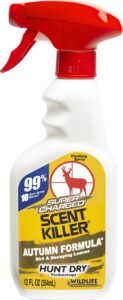 Wildlife Research 1572 Scent Killer Super Charged Cover Scent Autumn Scent 12 Oz Trigger Spray