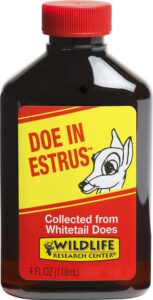 Wildlife Research 2254 Doe in Estrus Deer Attractant Doe in Estrus Scent 4 Oz Bottle