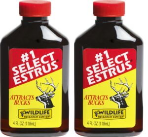 Wildlife Research #1 Select Estrus Combo 2 1 Oz. Bottles