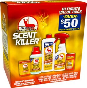 Wildlife Research Super Charged Scent Killer Pack