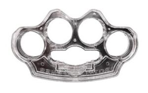 Cbg Plastic Knuckles Btl Opnr Clear
