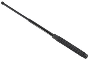 Uzi Accessories IMPEXP21 Civilian Protection Issue 21" Expandable Black HRC 15/16 Steel Black Textured Includes Sheath