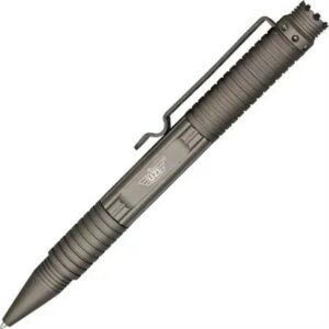 Uzi Accessories UZITACPEN1GM Defender Tactical Pen Gun Metal Aluminum 6.10"
