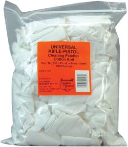 Southern Bloomer Clean Patch Rifle/Pistol 2.5 in X 2.5 in 1000/BAG ( 12 per Case )