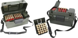 MTM Case-Gard SH1001209 Shotgun Hunter Case 12 Gauge Wild Camo Polypropylene 100-Round