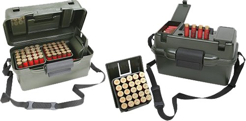 MTM Case-Gard SH1001209 Shotgun Hunter Case 12 Gauge Wild Camo Polypropylene 100-Round