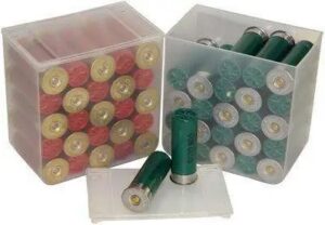 MTM Case-Gard SS2500 Shotshell Box 12 Gauge Clear Polypropylene 4 Pack