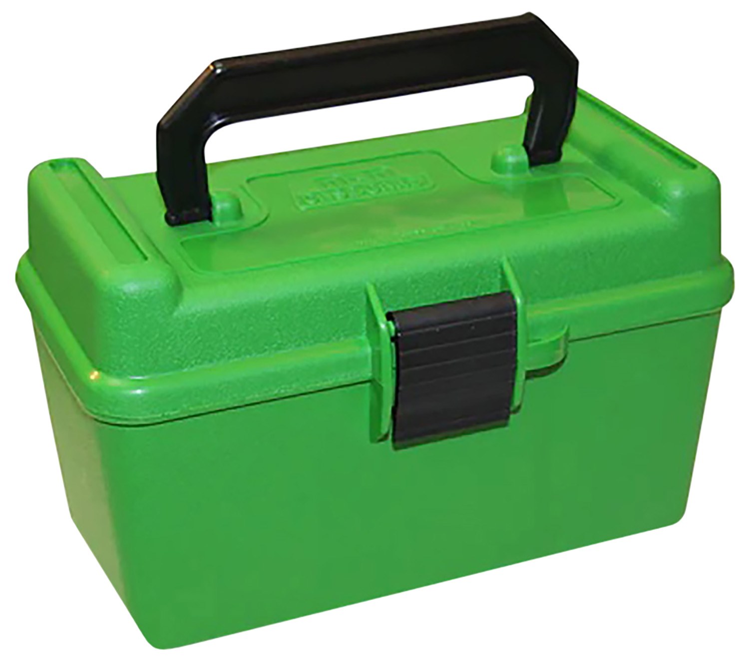 MTM Case Guard Deluxe 24 with Handle Box Cartrdge 7MM REM/300 Win 50-Round Green ( 12 per Case )