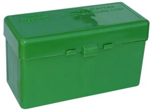 MTM Case-Gard RM6010 Ammo Box Flip-Top 308Win/220Swift/243Win Green Polypropylene 60-Round