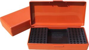 MTM Case-Gard SB20032 SB-200 Multi-Caliber Rimfire Rifles Rust Polypropylene 100-250-Round