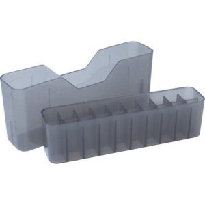 MTM Case-Gard J20M41 Slip-Top Ammo Box Multi-Caliber Clear Smoke Polypropylene 20-Round