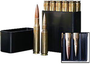 MTM Case-Gard BMG1040 Slip-Top Ammo Box 50 BMG Black Polypropylene 10-Round