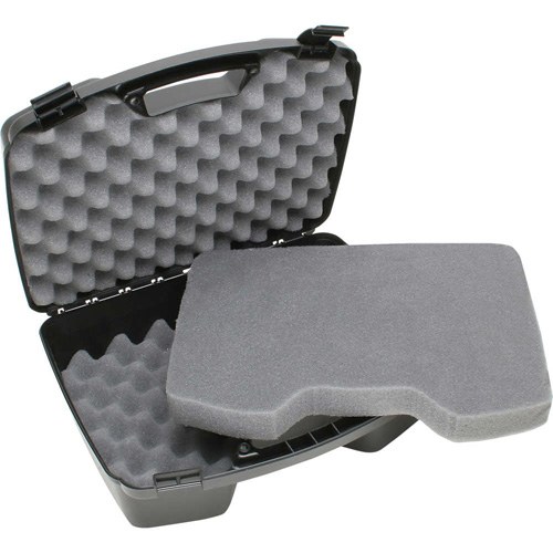 MTM Case-Gard 81140 Handgun Case Black Polypropylene Holds 4 Handgun with Up to 8" Barrels & 6 Sub-Compacts with Magazines - Image 2