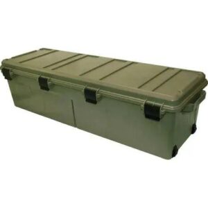 Rifle Crate 39inch Tactical - Wheeled with Divided Storage - Army Green