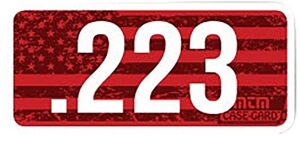 MTM Case-Gard CL223 Ammo Caliber Labels