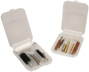 MTM Jag & Brush Case - 4 Compartments Clear