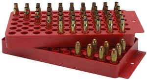 MTM Case-Gard LT150M30 Universal Loading Tray Red Multi-Caliber Plastic 50-Round