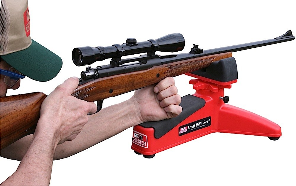 MTM Front Rifle Rest - Ideal Shooting Rest for Rifle Shotgun Han MTM FRONT RIFLE REST - IDEAL SHOOTING REST for RIFLE SHOTGU