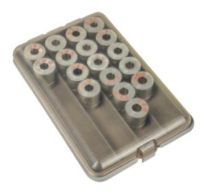 MTM PSBB POWDER & SHOT BUSHING BOX CLEAR