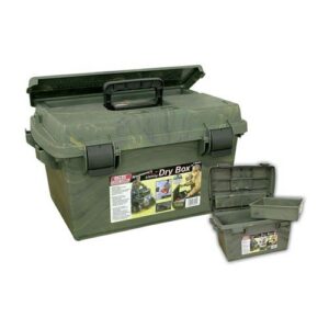 MTM Sportsmen's Plus Utility Dry Box O-Ring Sealed 19X13X10.4" Wild Camo