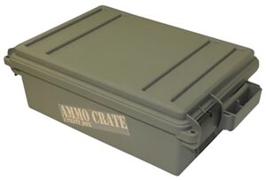 MTM Ammo Crate 17.2 X10.7 X 5.5" Army Green Holds One Flat of Shotshells ACR4 (4 per Case )