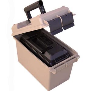 MTM Ammo Can 50 Cal and 30 Cal Can Combo Dark Earth 7.4 L X 13.5 W X 8.5 H ( 6 per Case)