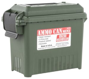 MTM Mini Ammo Can for Bulk Ammo Forest Green 14L X 13.5 W X 9 H ( 6 per Case )