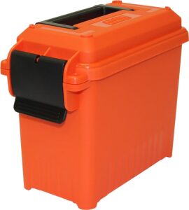 MTM Military Style Ammo Can 30 Cal Tall Orange 5 L X 11.3 W X 7.2 H ( 8 per Case )