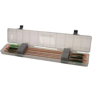 MTM Ultra Compact Arrow Case 12 Arrows Up to 32.2" Clear Smoke