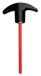 KleenBore SAF303 SAF-T-CLAD Cleaning Rod .17 - .177 Cal Rifle 33" with Swivel Handle