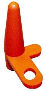 KleenBore KB-CF Chamber Flag Orange 4.30" Long 2 Pack