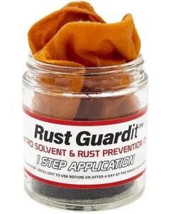 KleenBore Kleen Bore Rust Guardit Nitro Solvent & Rust Prevention Oil - Chamois Jar Rg-J