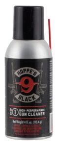 Hoppe's HBC4A Black Gun Cleaner Removes Oil Grease Dirt 4 Oz. Aerosol Can with Extension Tube