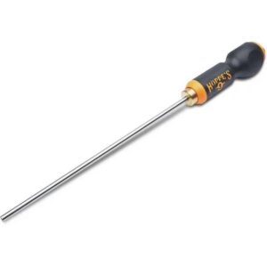 Hoppe's Hoppes One Piece Cleaning Rod 36" Stainless Steel .22 Cal Rifle with Rubber Grip