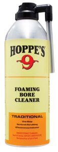 Hoppe's 908 No. 9 Bore Cleaner Foam Style Cleaner Removes Copper & Powder Residue 12 Oz. Spray Bottle