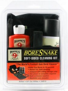 Hoppe's 34015 BoreSnake Soft Sided Cleaning Kit 30 Cal / 7.62 Rifle (Clam Package)