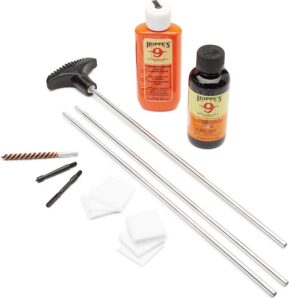 Hoppe's U22 Rifle Cleaning Kit 22/257 Cal, Includes Storage Box